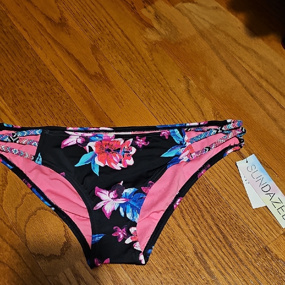 Floral Bikini Bottom